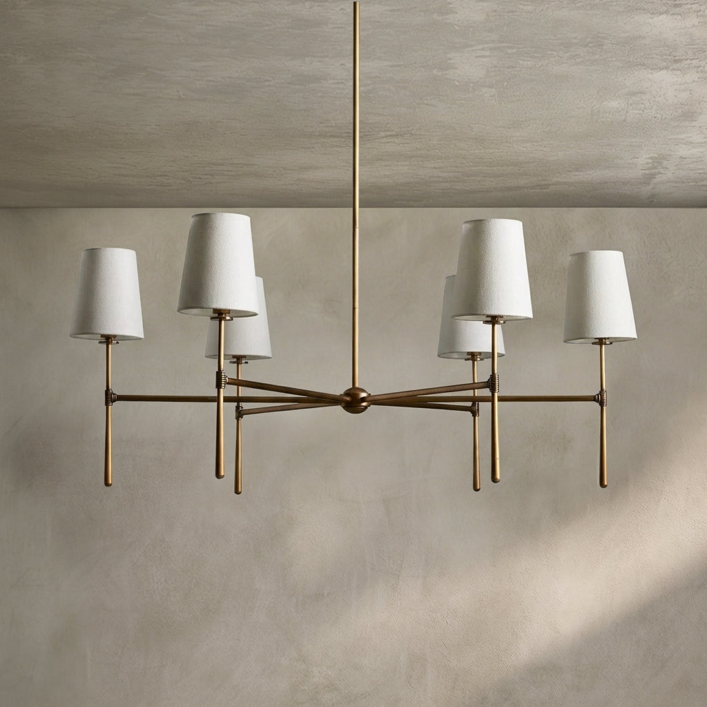 Rhodes Round Chandelier 4/6 Light