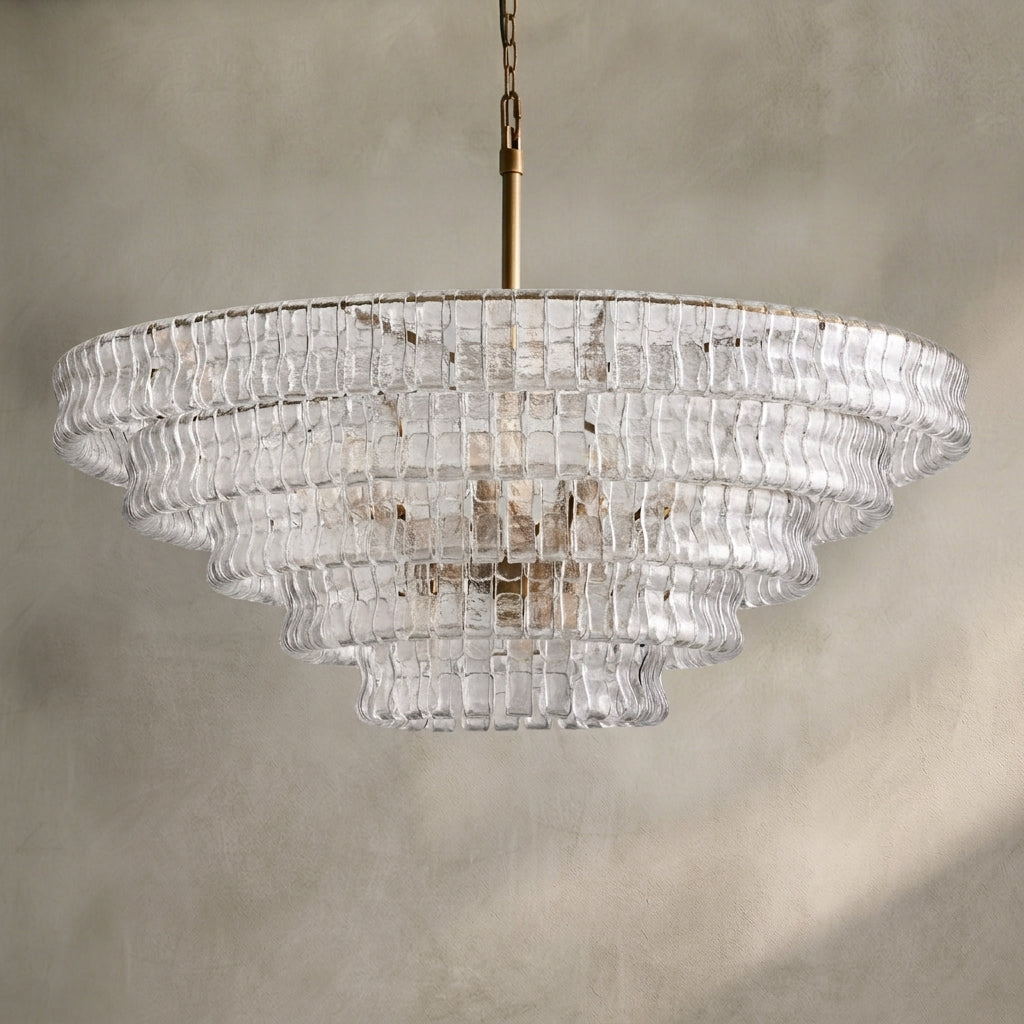 Ghiaccio Round Chandelier 24"36"48"60"