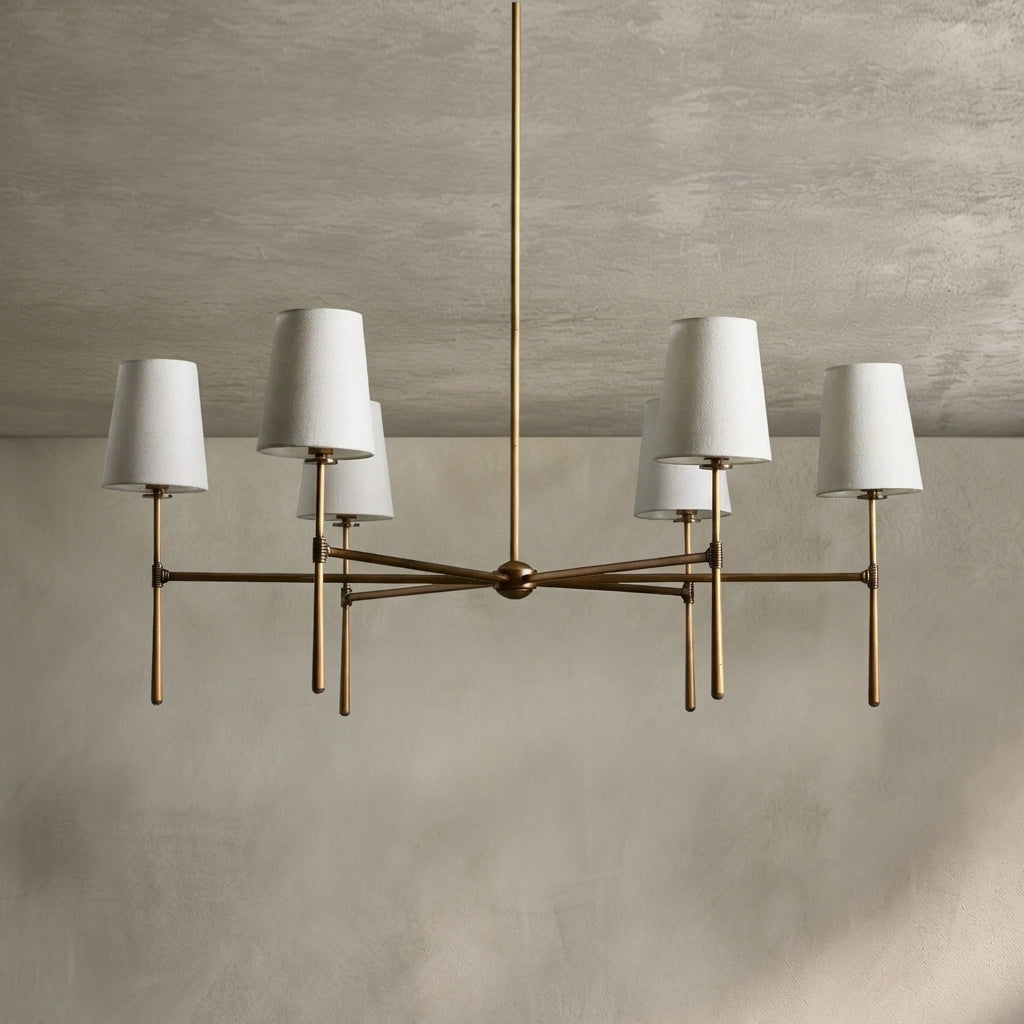 Rhodes Round Chandelier 4/6 Light