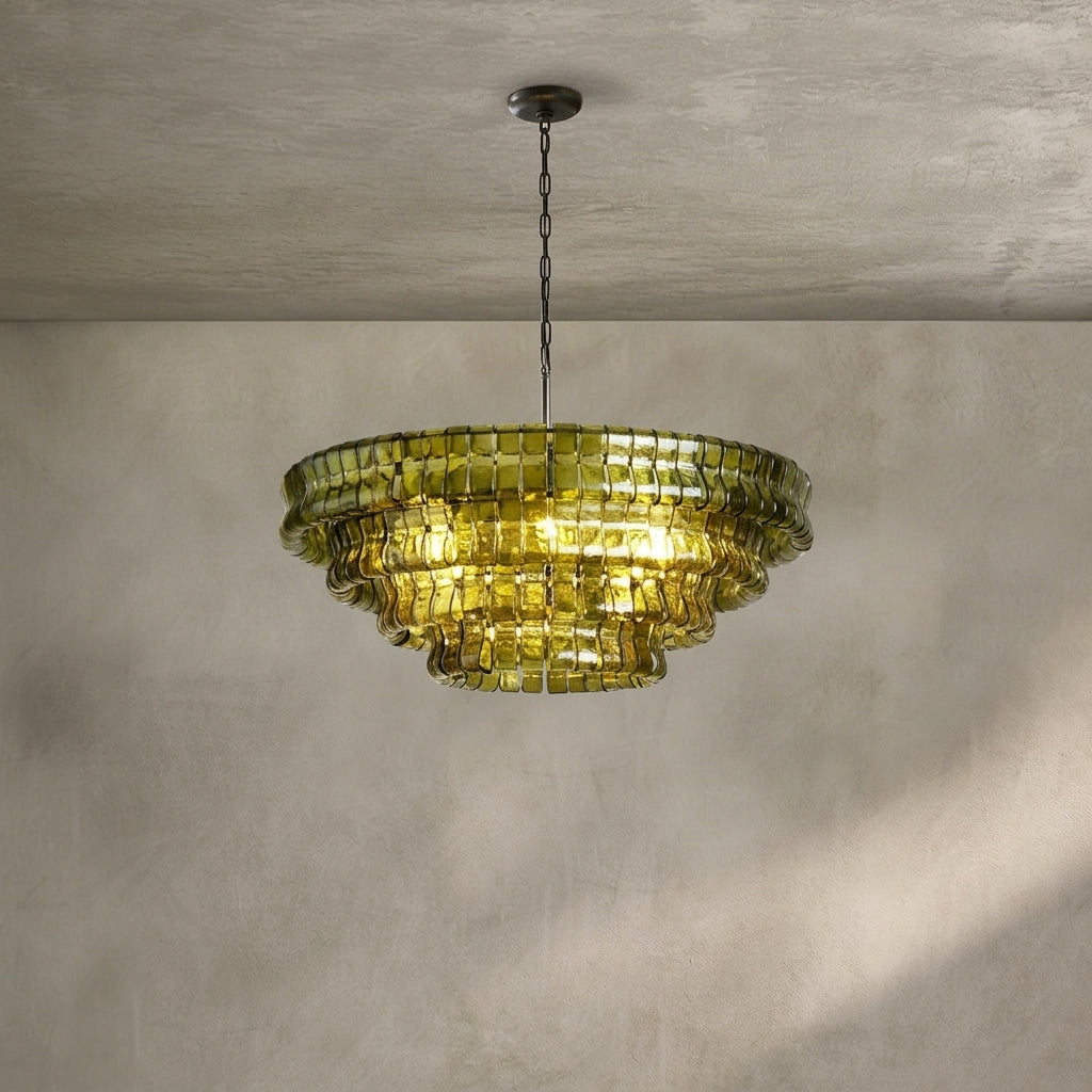Ghiaccio Round Chandelier 24"36"48"60"