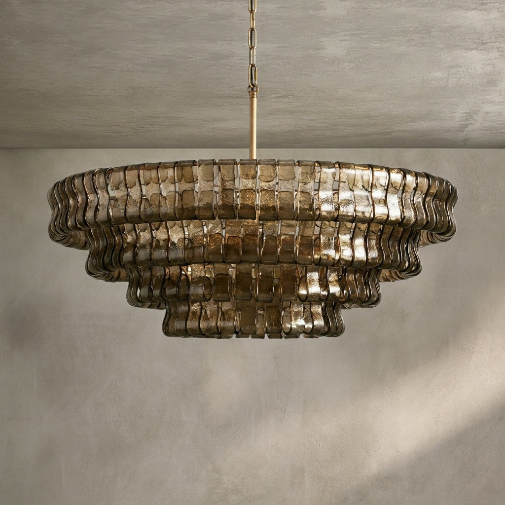 Ghiaccio Round Chandelier 24"36"48"60"