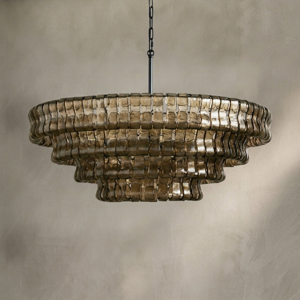 Ghiaccio Round Chandelier 24"36"48"60"