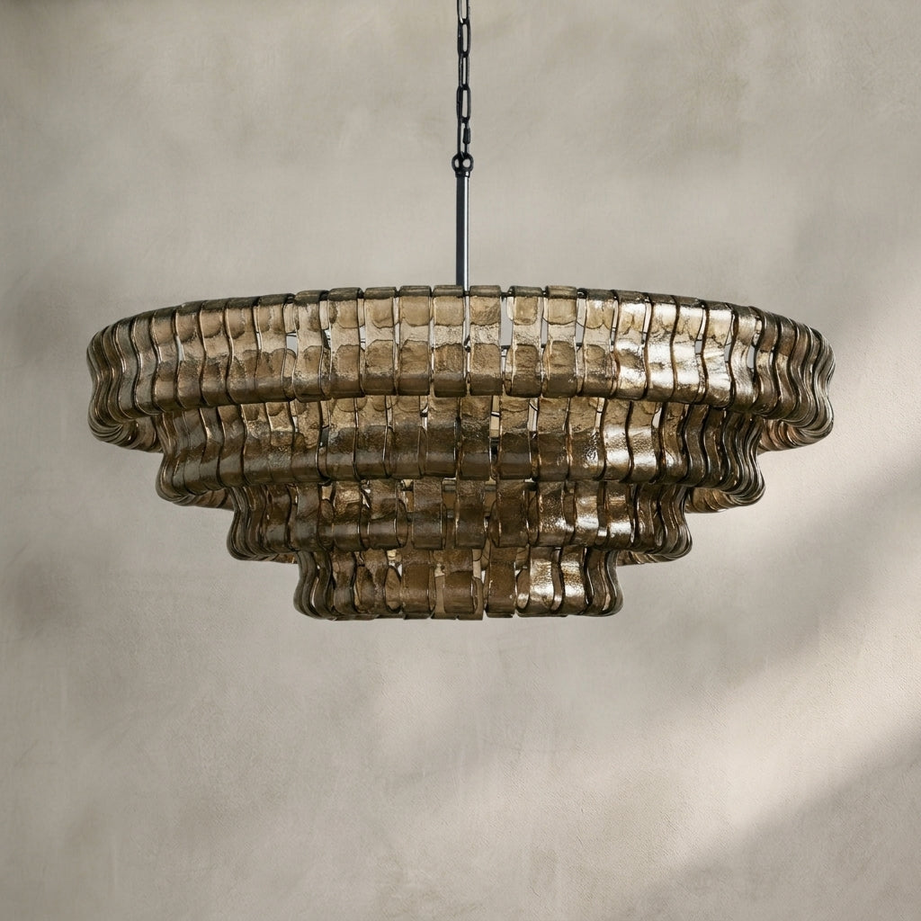 Ghiaccio Round Chandelier 24"36"48"60"