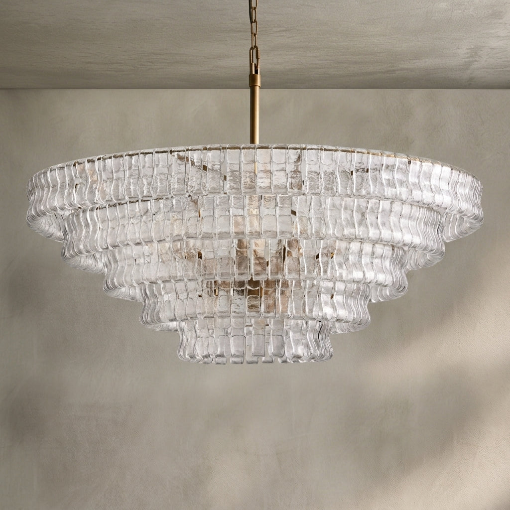 Ghiaccio Round Chandelier 24"36"48"60"