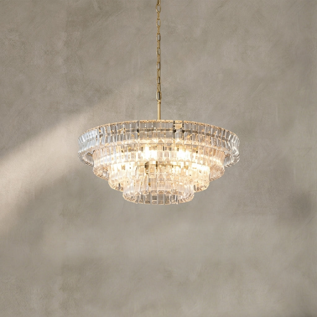 Ghiaccio Round Chandelier 24"36"48"60"