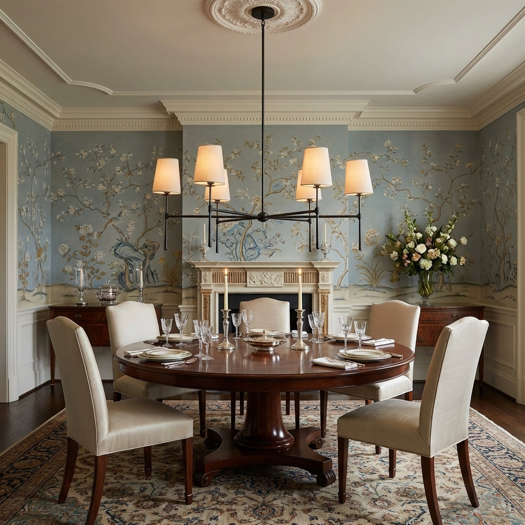 Rhodes Round Chandelier 4/6 Light