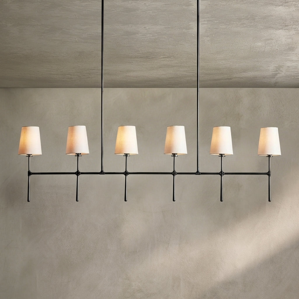 Rhodes Linear Chandelier 5/6 Light