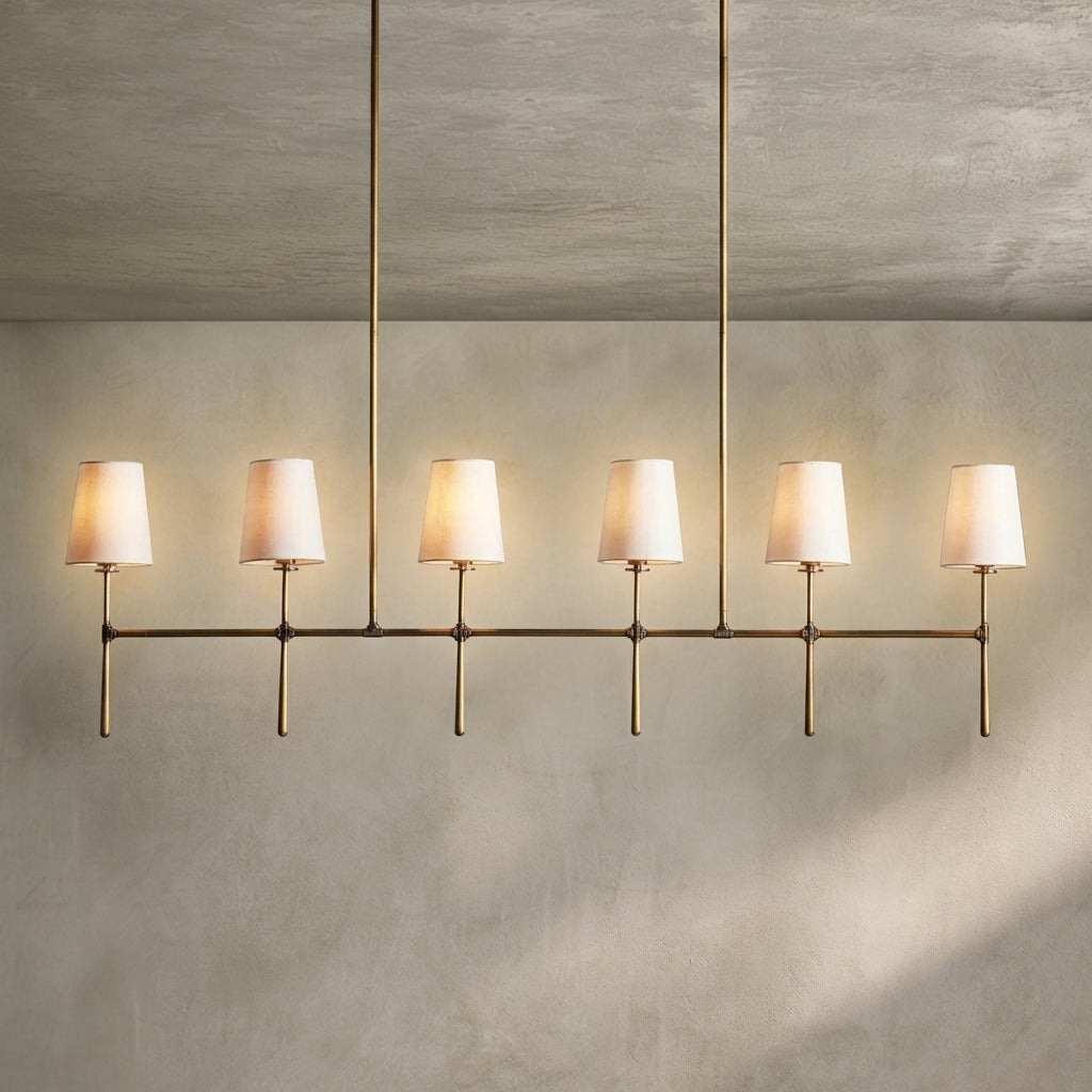 Rhodes Linear Chandelier 5/6 Light