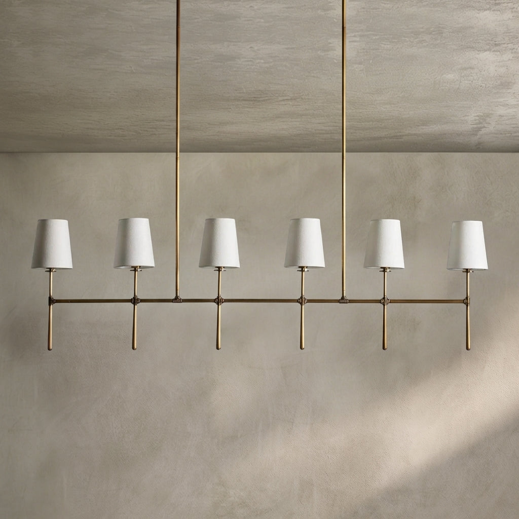Rhodes Linear Chandelier 5/6 Light