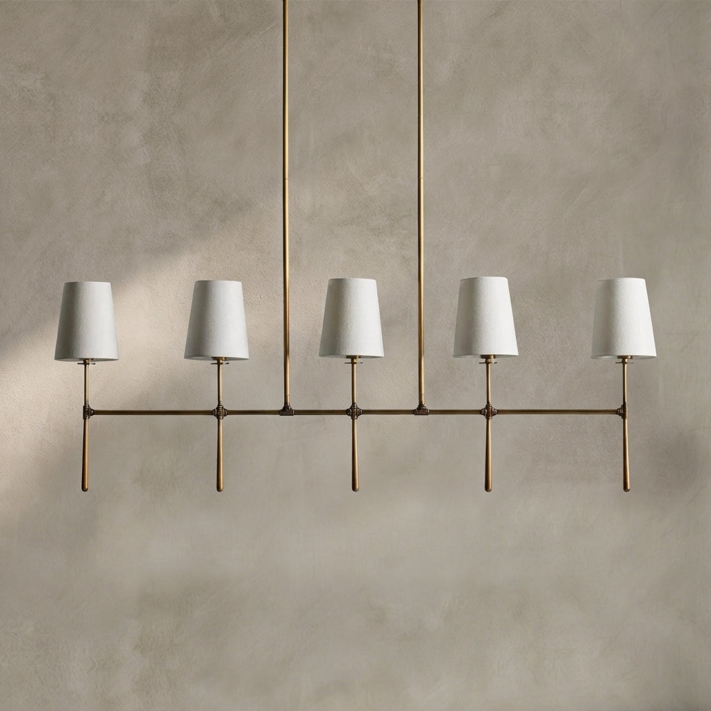 Rhodes Linear Chandelier 5/6 Light