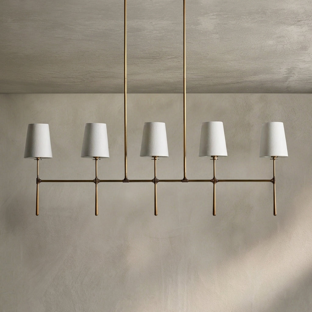 Rhodes Linear Chandelier 5/6 Light