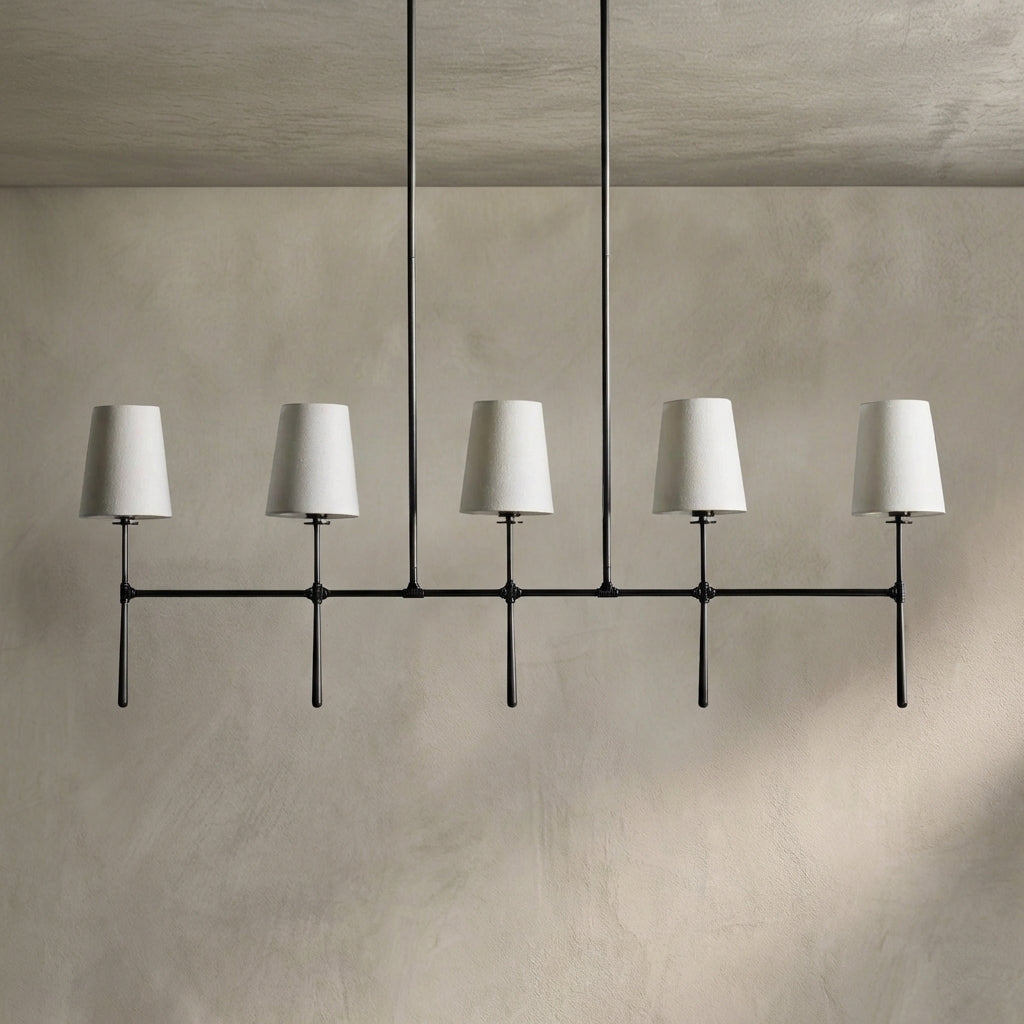 Rhodes Linear Chandelier 5/6 Light