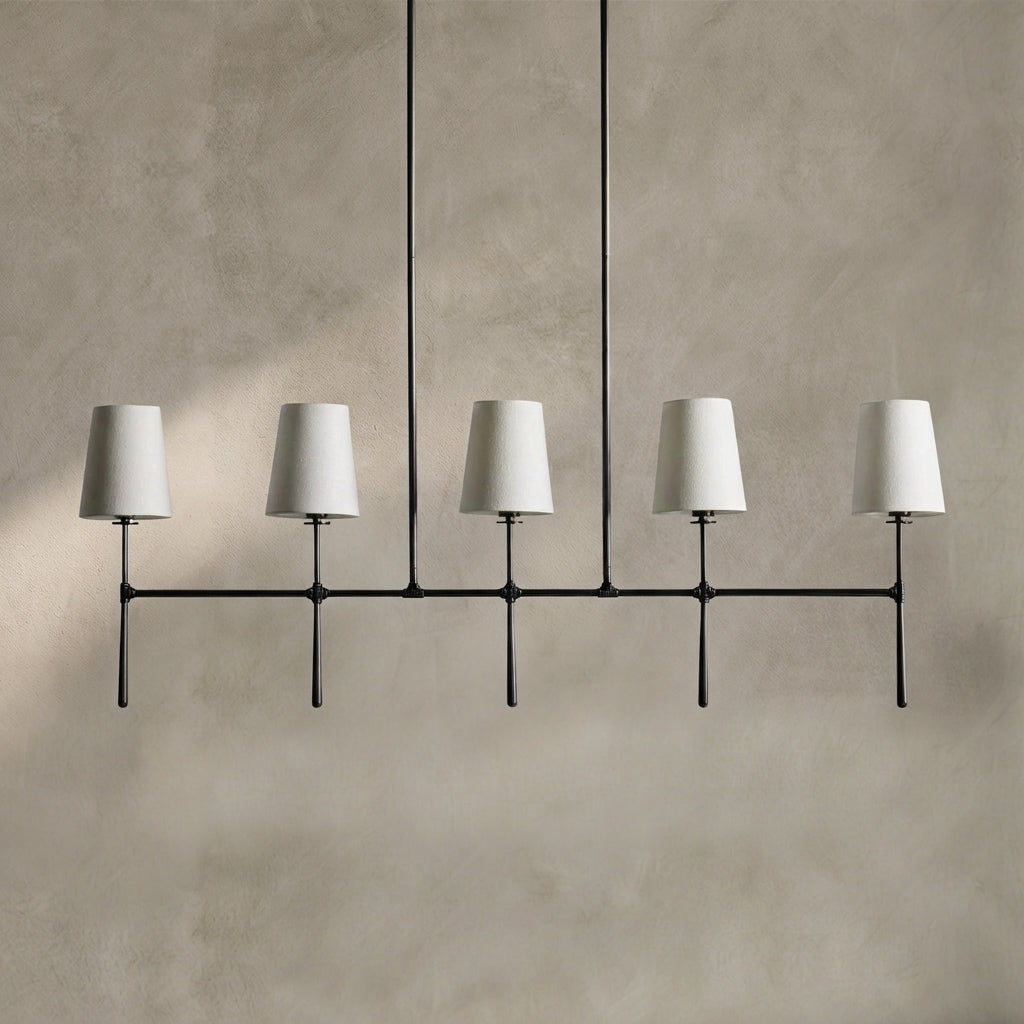 Rhodes Linear Chandelier 5/6 Light