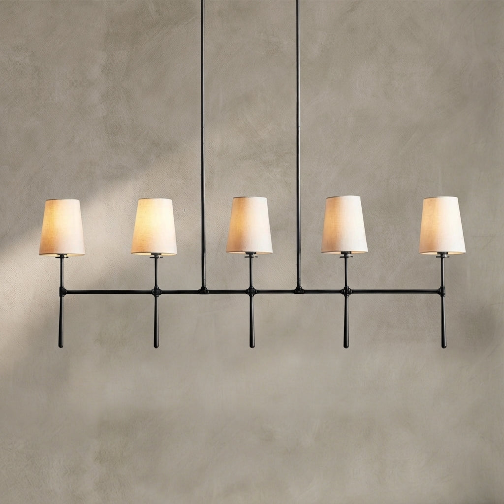Rhodes Linear Chandelier 5/6 Light