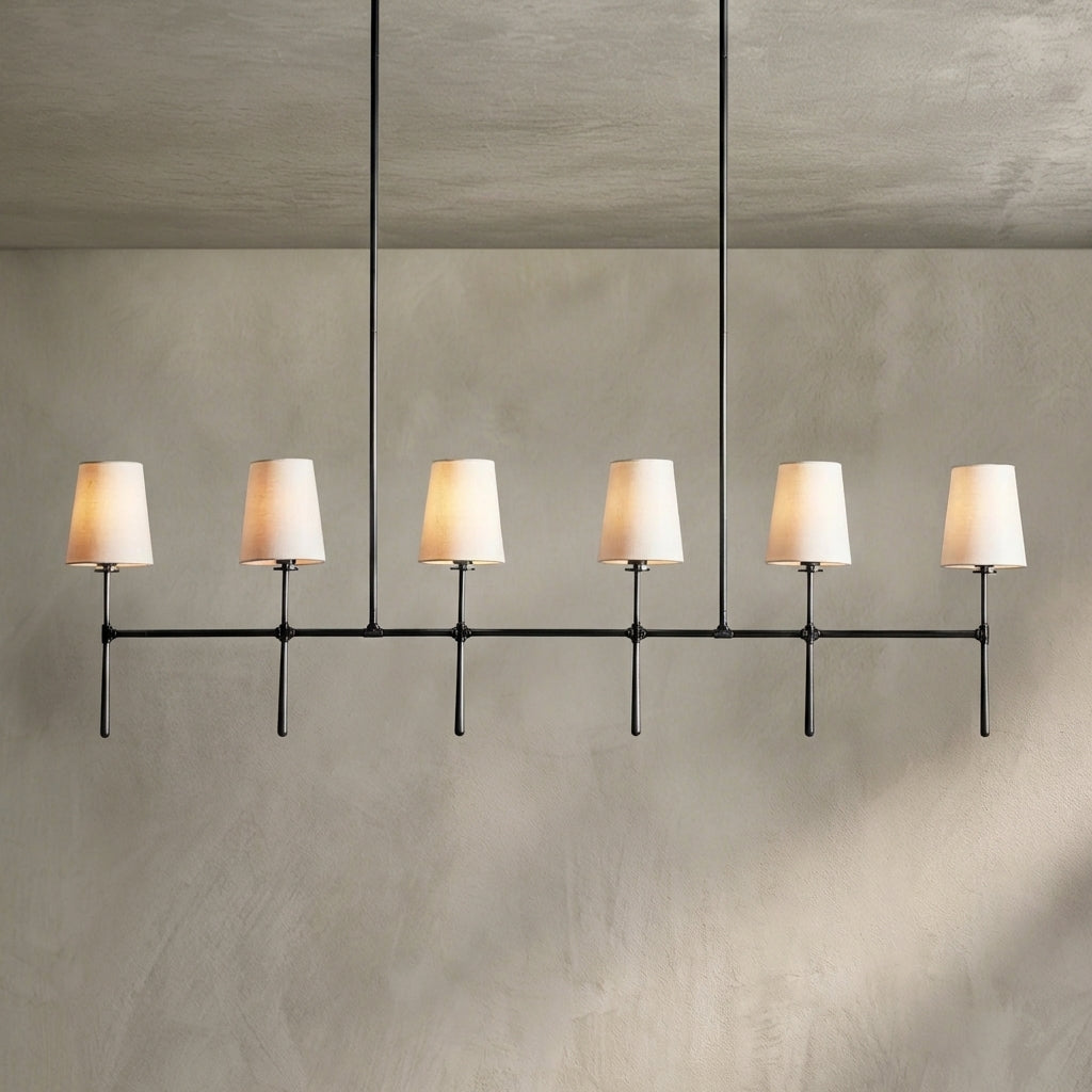 Rhodes Linear Chandelier 5/6 Light