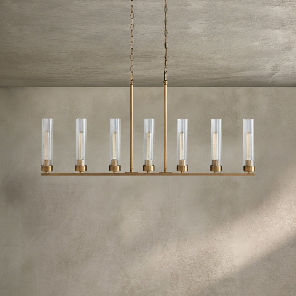Andreas Linear Chandelier 5/7/8 Light