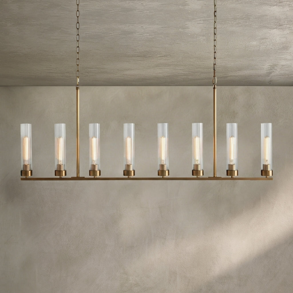 Andreas Linear Chandelier 5/7/8 Light
