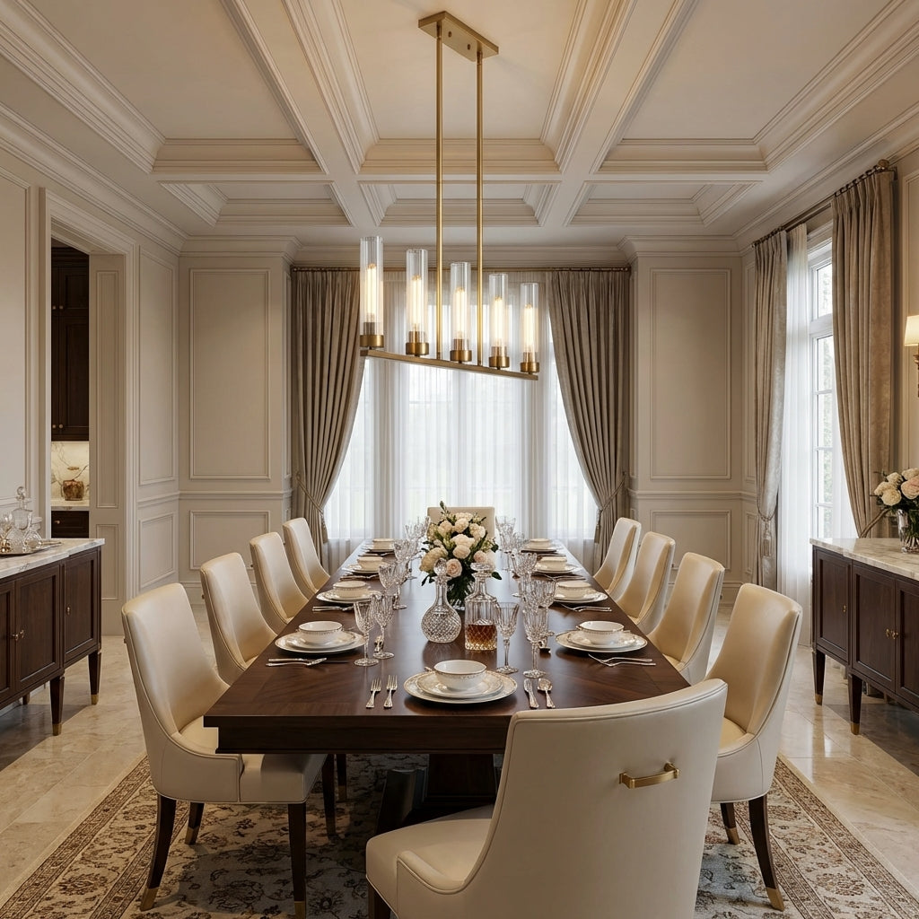 Andreas Linear Chandelier 5/7/8 Light