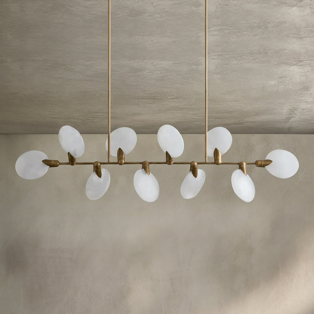 Lyla Linear Chandelier 62"74"