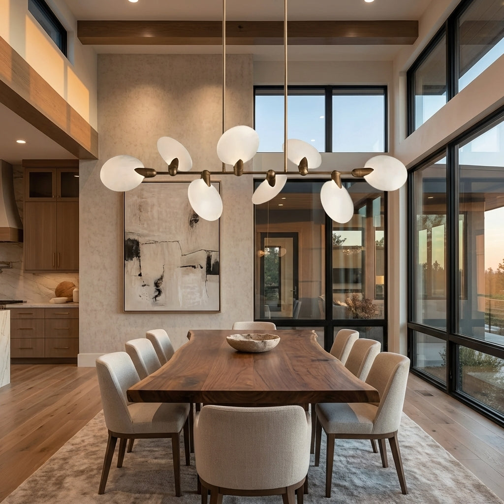 Lyla Linear Chandelier 62"74"