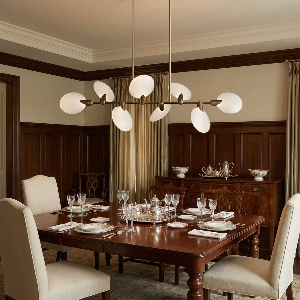 Lyla Linear Chandelier 62"74"