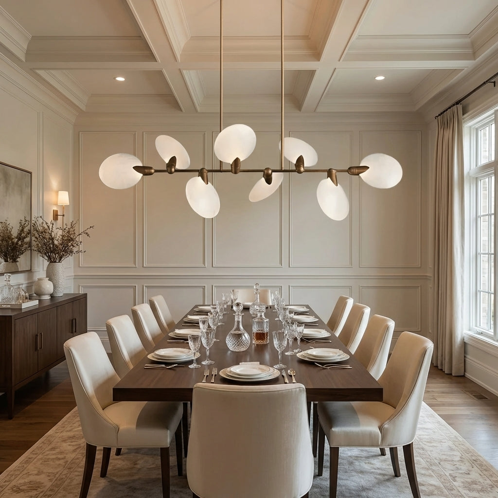 Lyla Linear Chandelier 62"74"