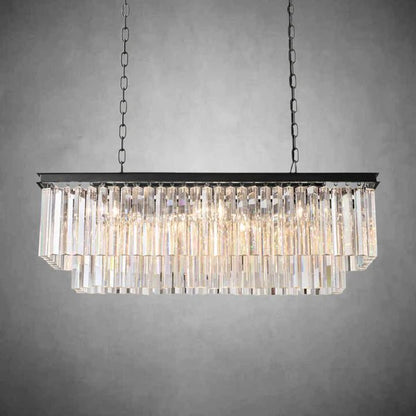 1920S Rectangular Chandelier 40", 49", 59", 72" - GILDLAMPS