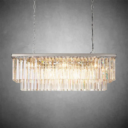 1920S Rectangular Chandelier 40", 49", 59", 72" - GILDLAMPS