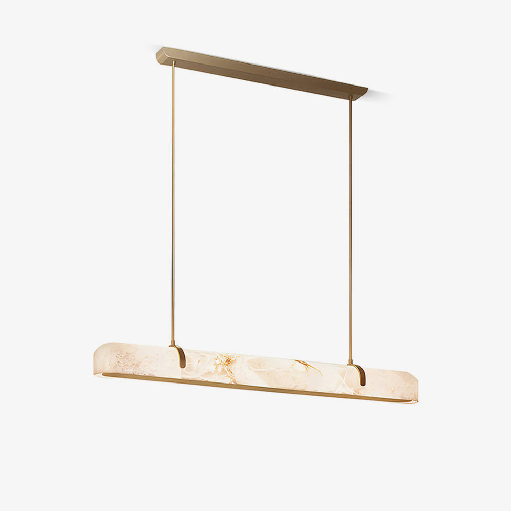 Alabaster Linear Chandelier