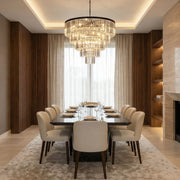 Leyland Tiered Round Chandelier