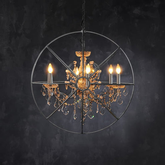 Gyro Crystal Chandelier