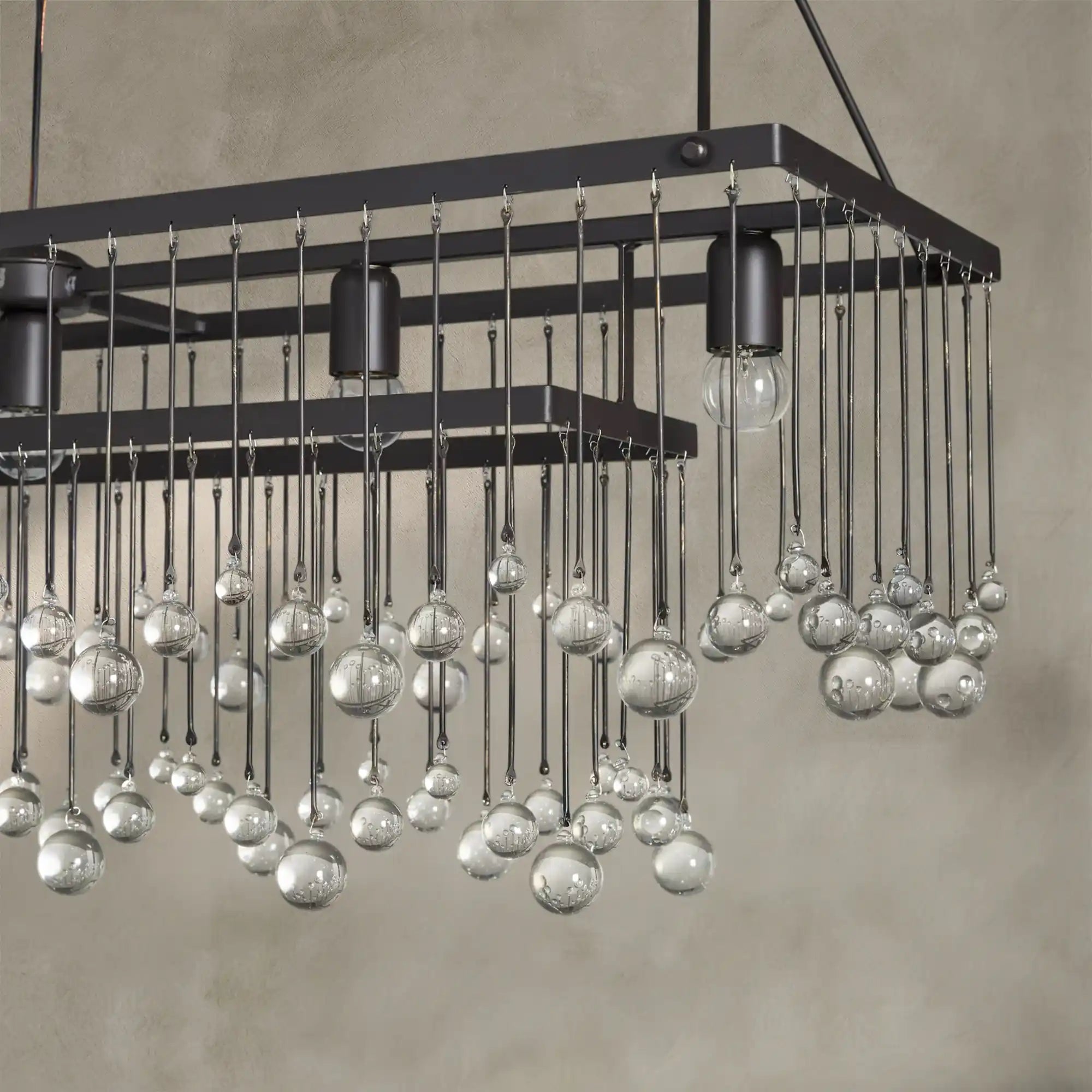 Aubrey Rectangular Chandelier 47''60''