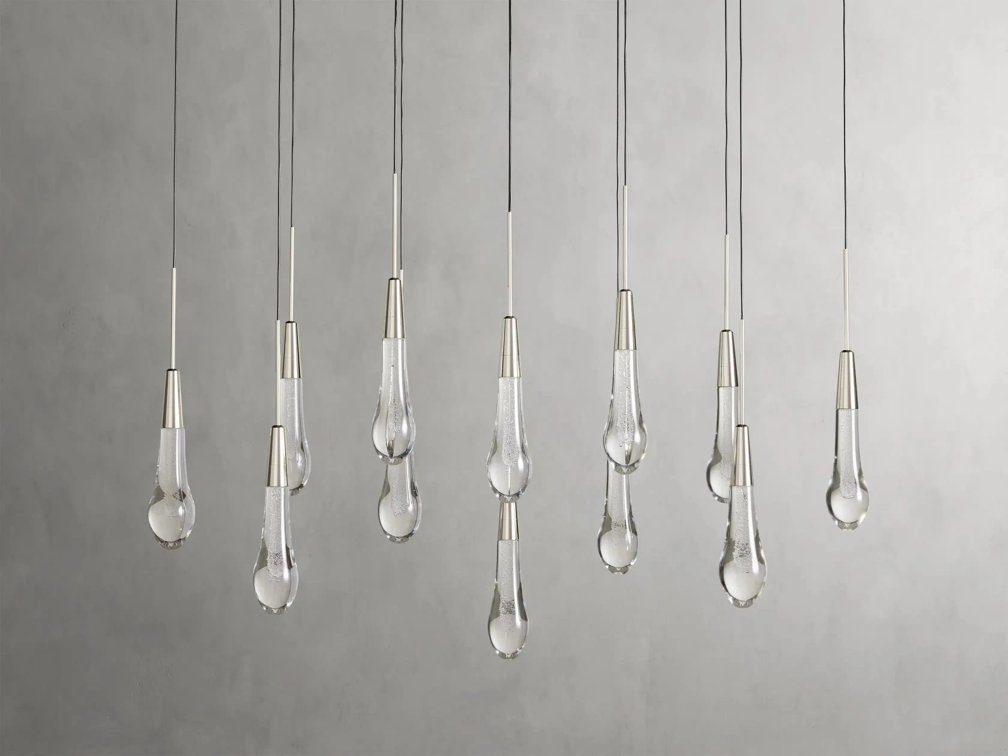 Soltaire Linear Chandelier 37"W