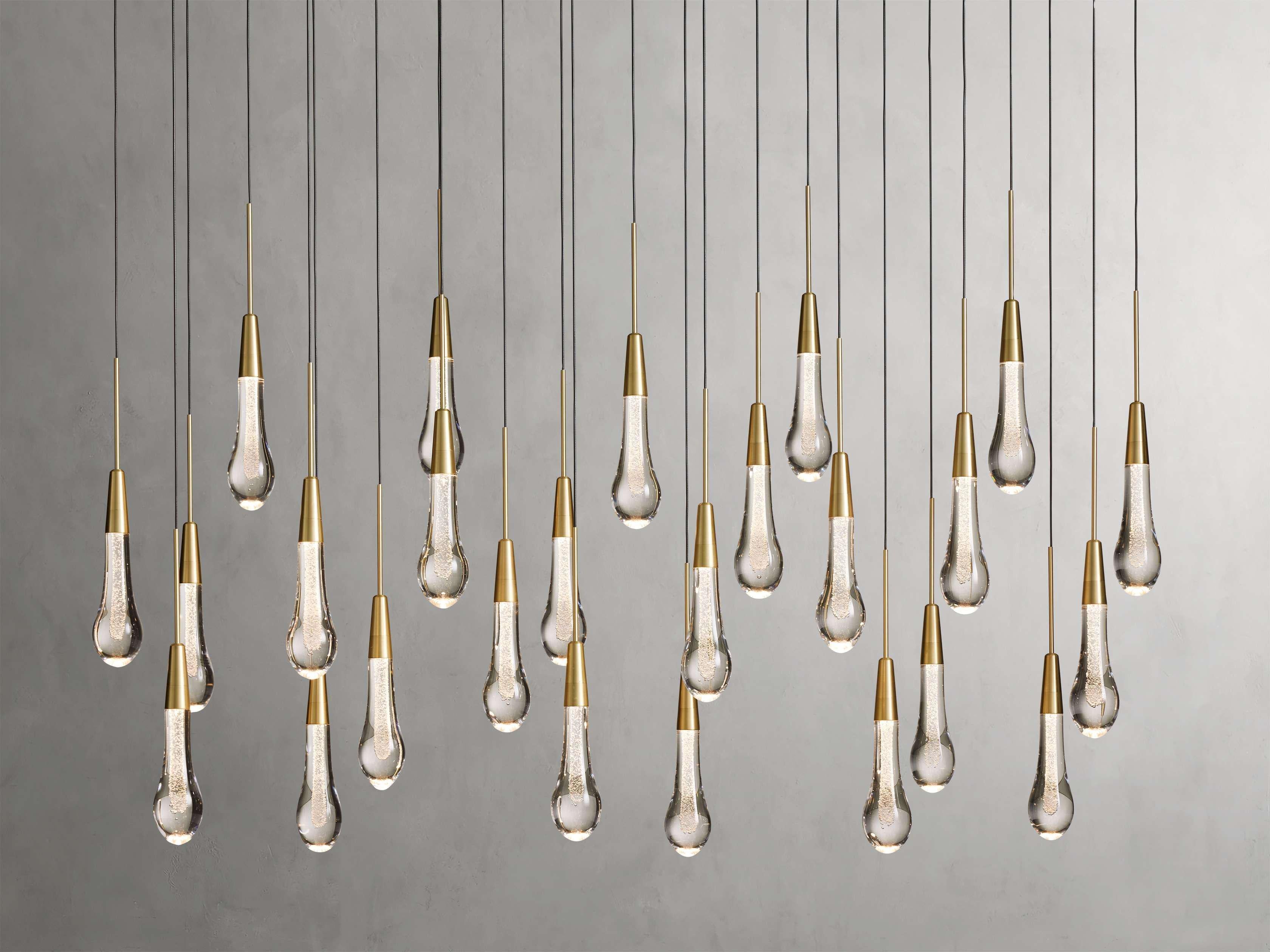 Soltaire Linear Chandelier 37"50"70"87"120"