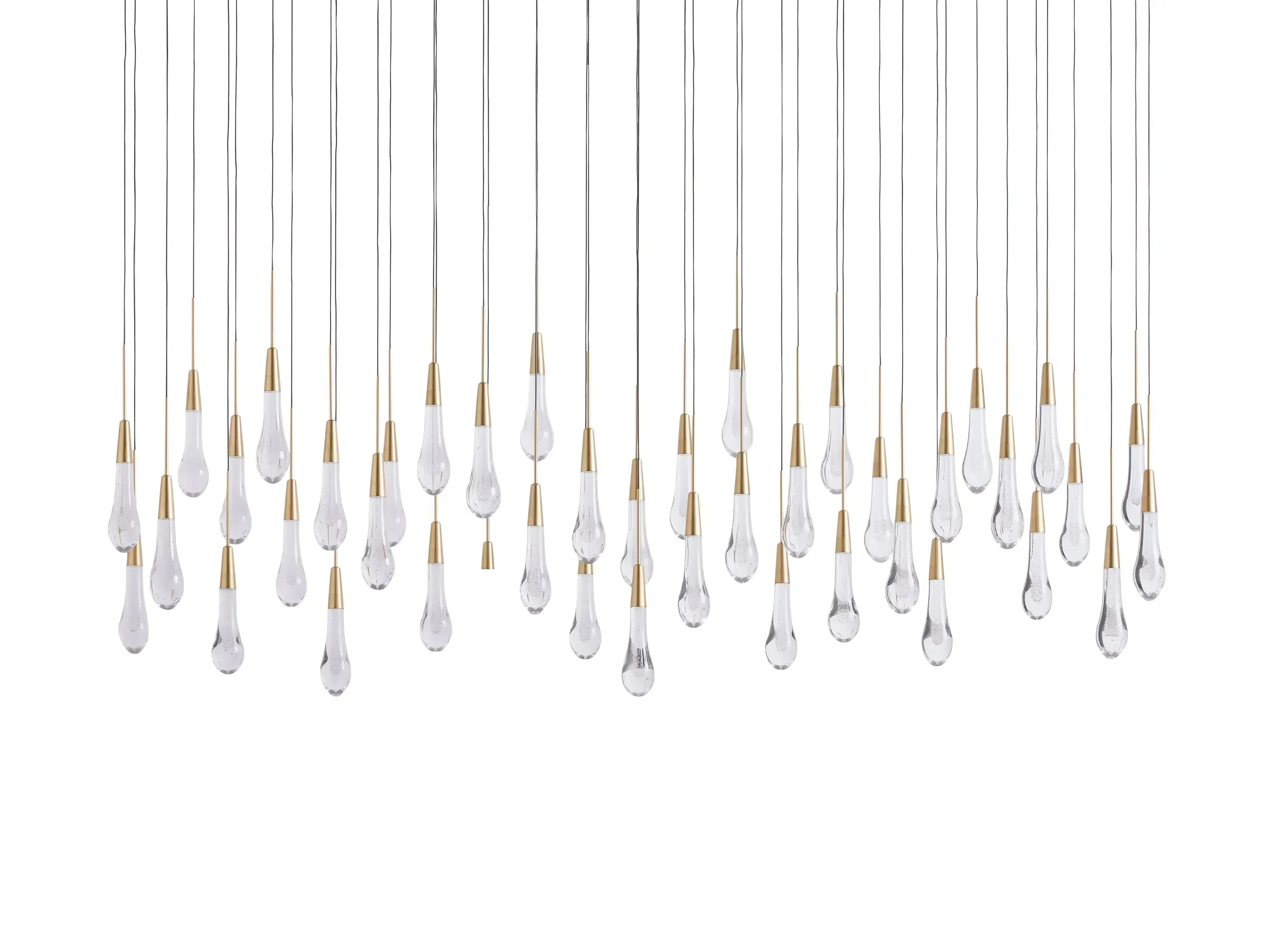 Soltaire Linear Chandelier 37"50"70"87"120"