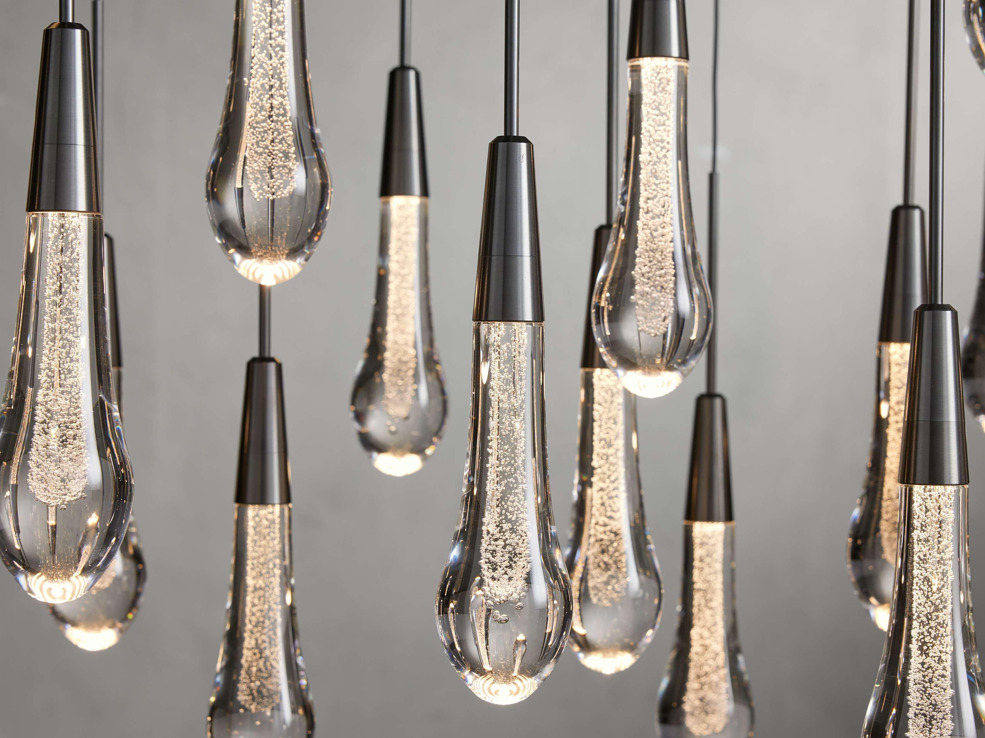 Soltaire Round Chandelier 17" 24" 36" 58"