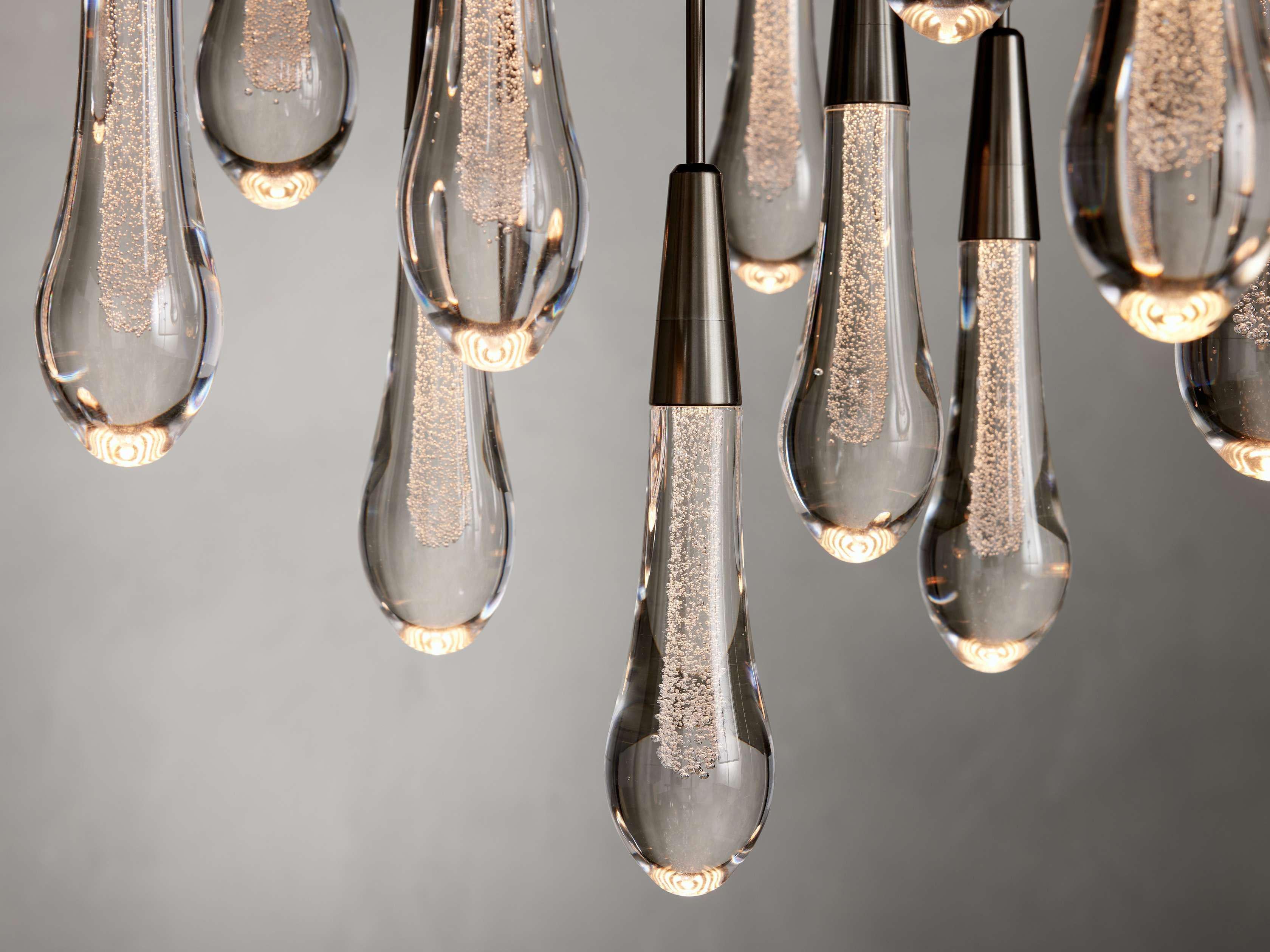 Soltaire Round Chandelier 17" 24" 36" 58"