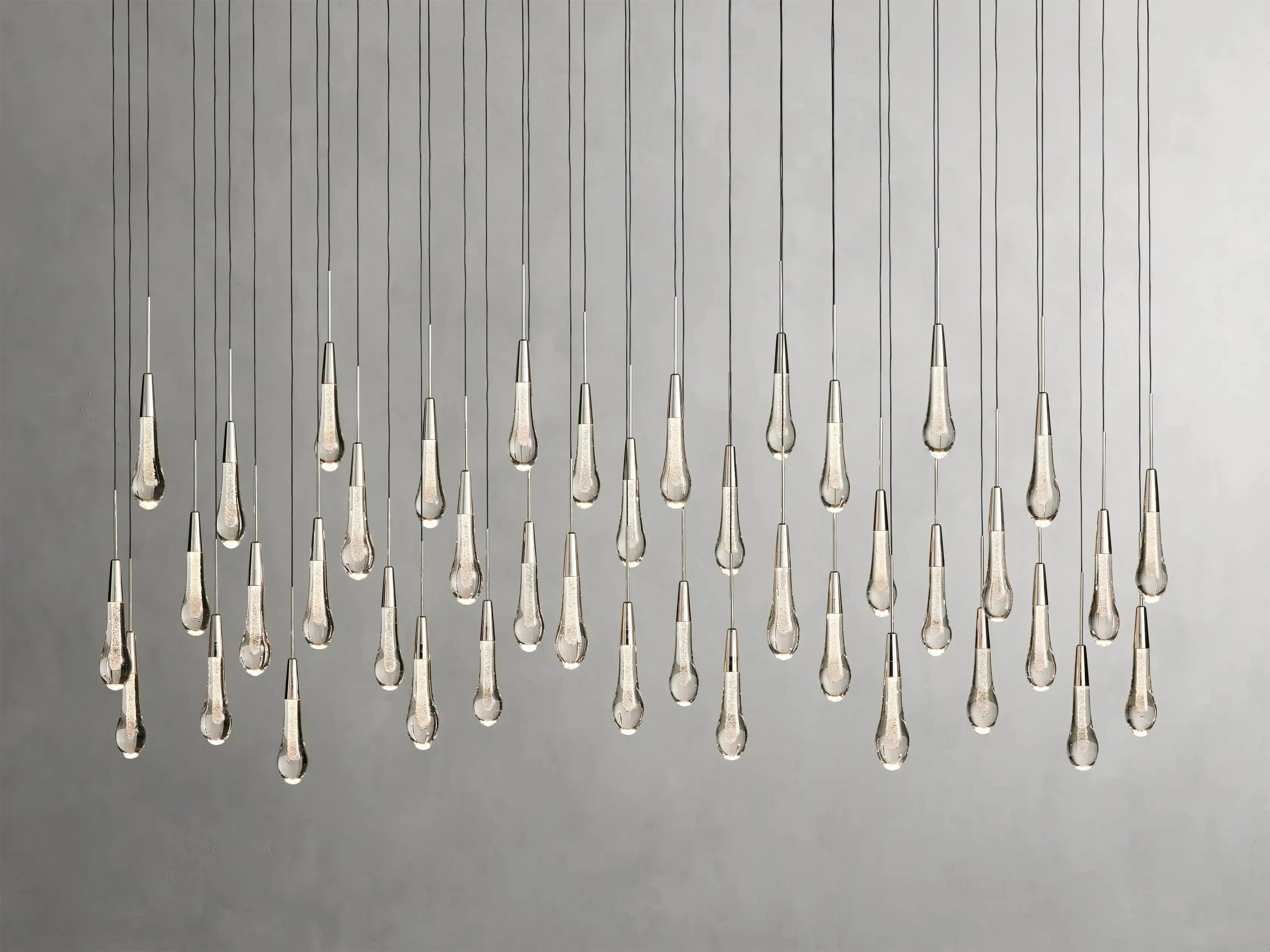Soltaire Linear Chandelier 37"50"70"87"120"