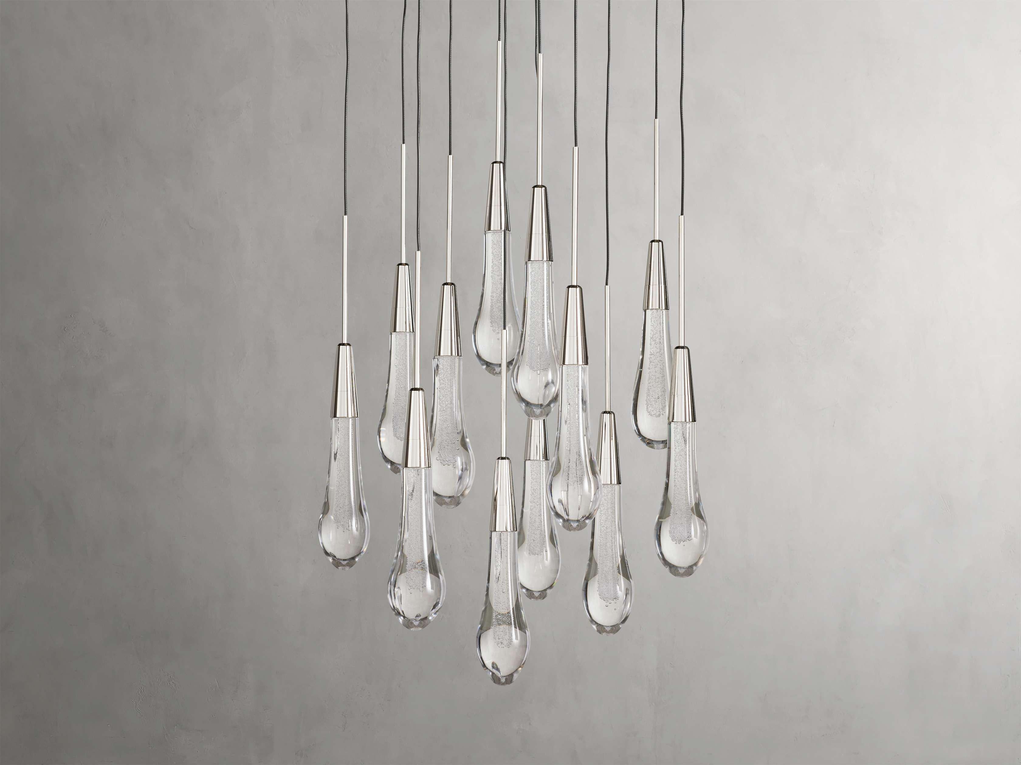 Soltaire Round Chandelier 17" 24" 36" 58"