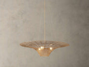 Mirza Caping Chandelier 48''D