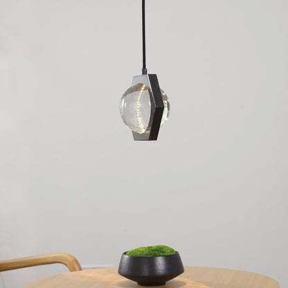 7 Inch Globe Crystal Pendant Light - Eclatant - GILDLAMPS