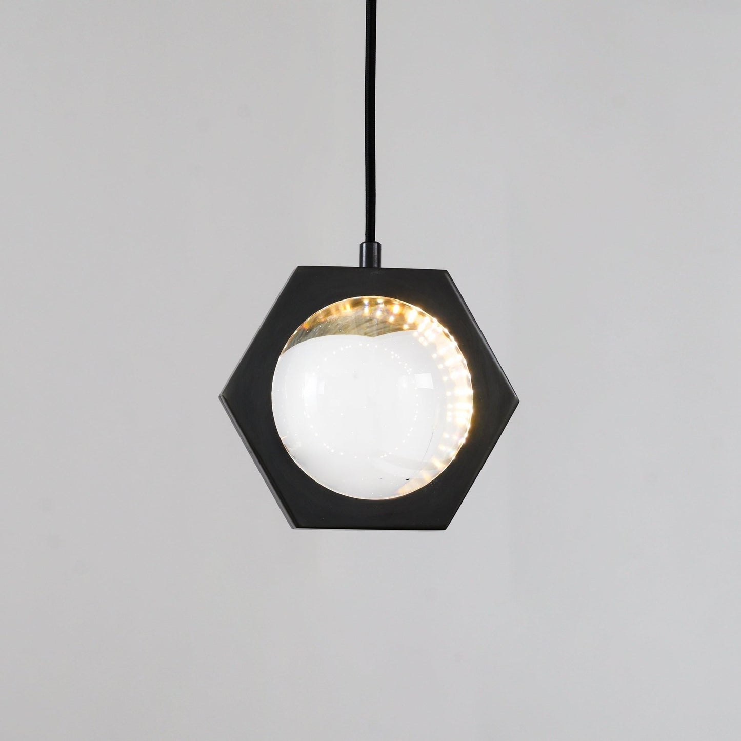 7 Inch Globe Crystal Pendant Light - Eclatant - GILDLAMPS