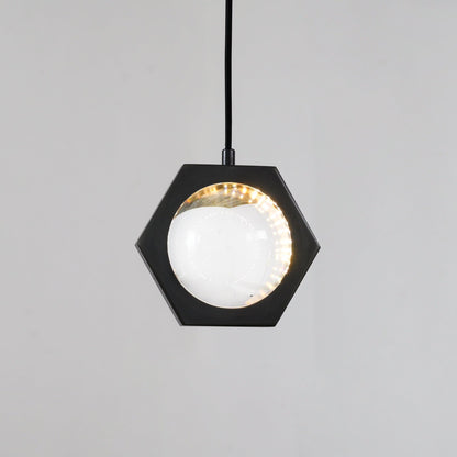 7 Inch Globe Crystal Pendant Light - Eclatant - GILDLAMPS