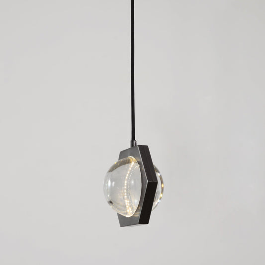 7 Inch Globe Crystal Pendant Light - Eclatant - GILDLAMPS