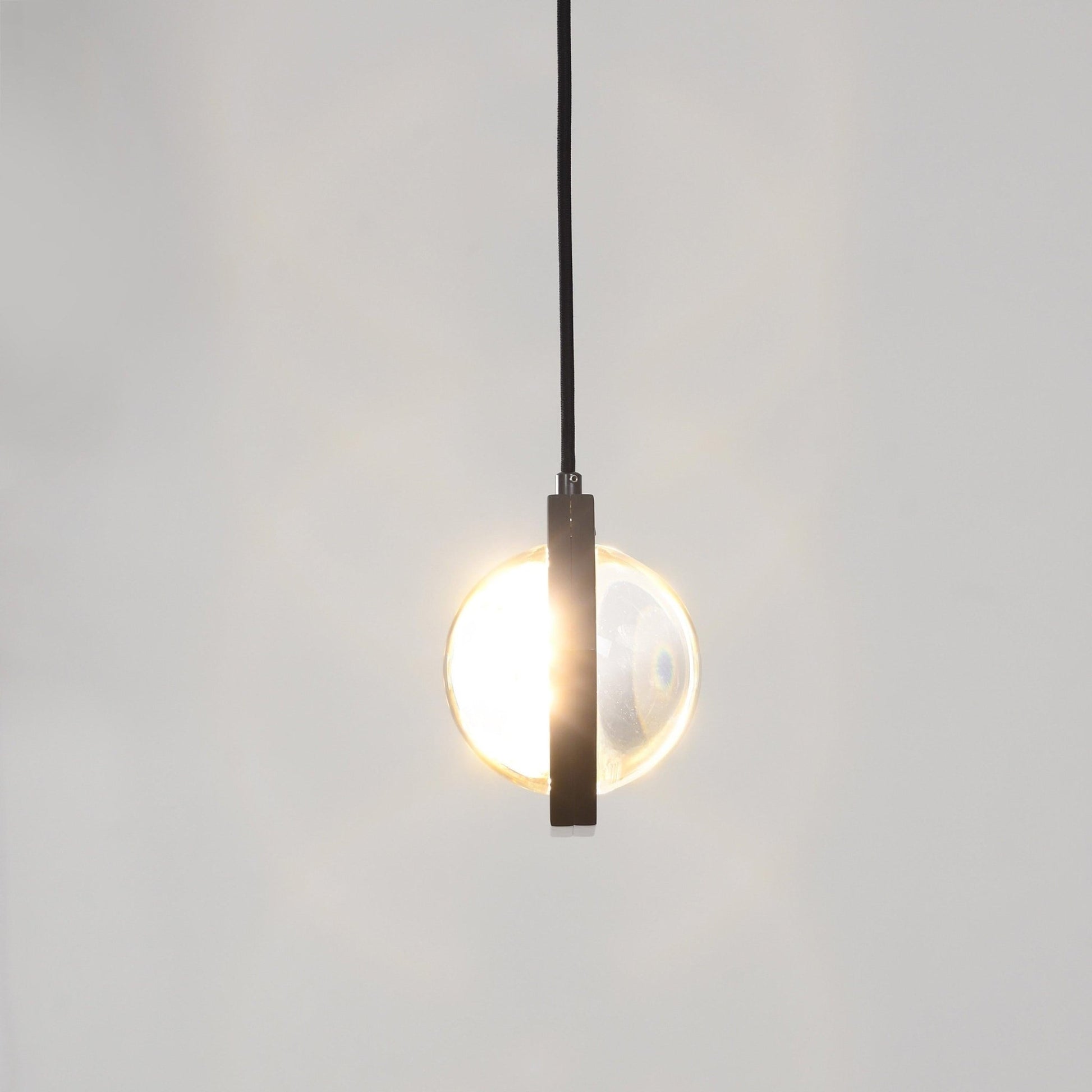 7 Inch Globe Crystal Pendant Light - Eclatant - GILDLAMPS