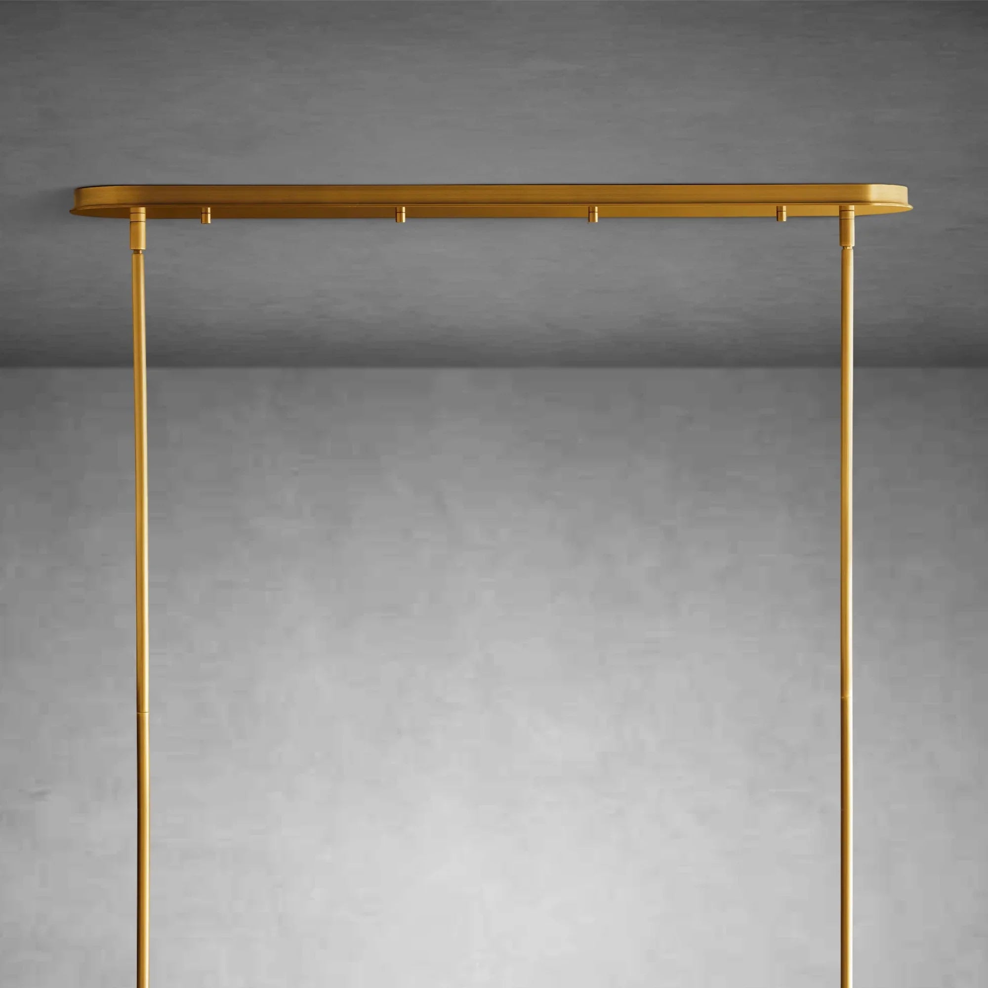 Daphne Metal Linear Chandelier 62''72''