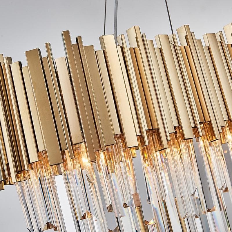 Natasha Modern Classic Crystal Chandelier For Dining Room