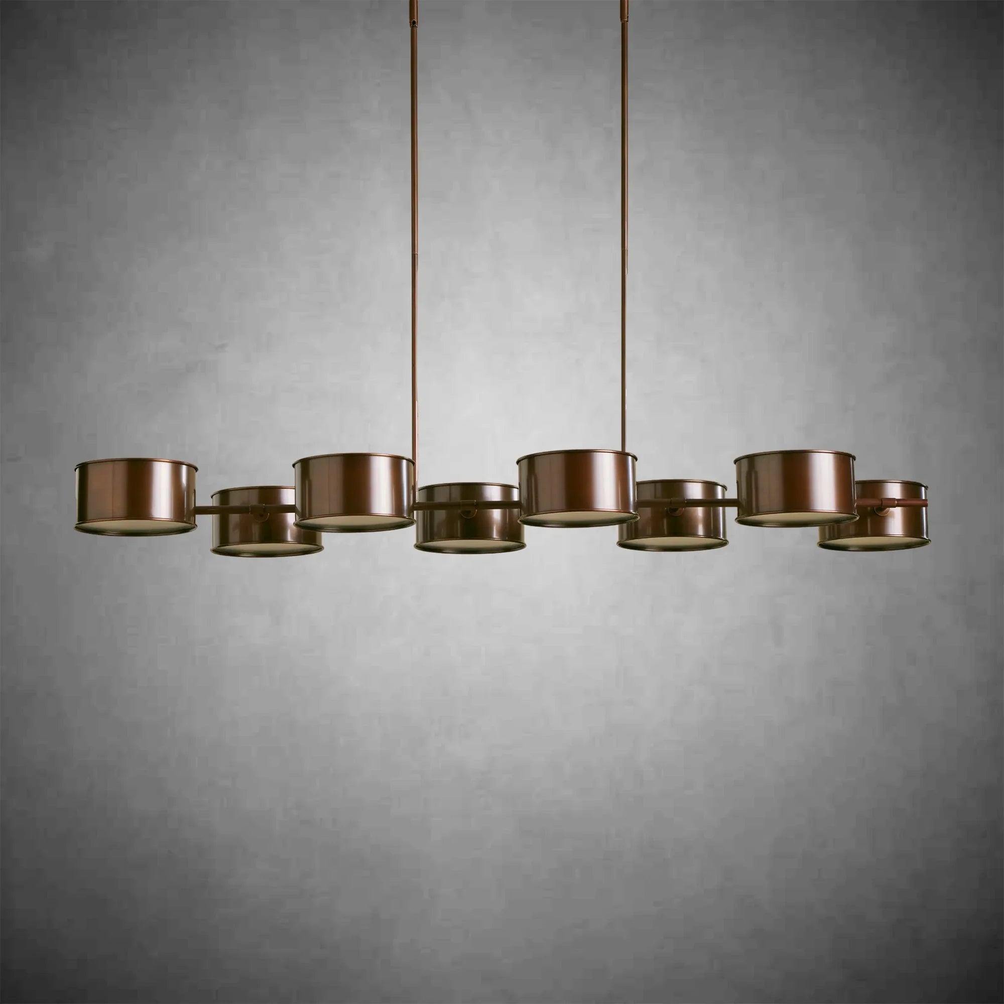 Daphne Metal Linear Chandelier 62''72''