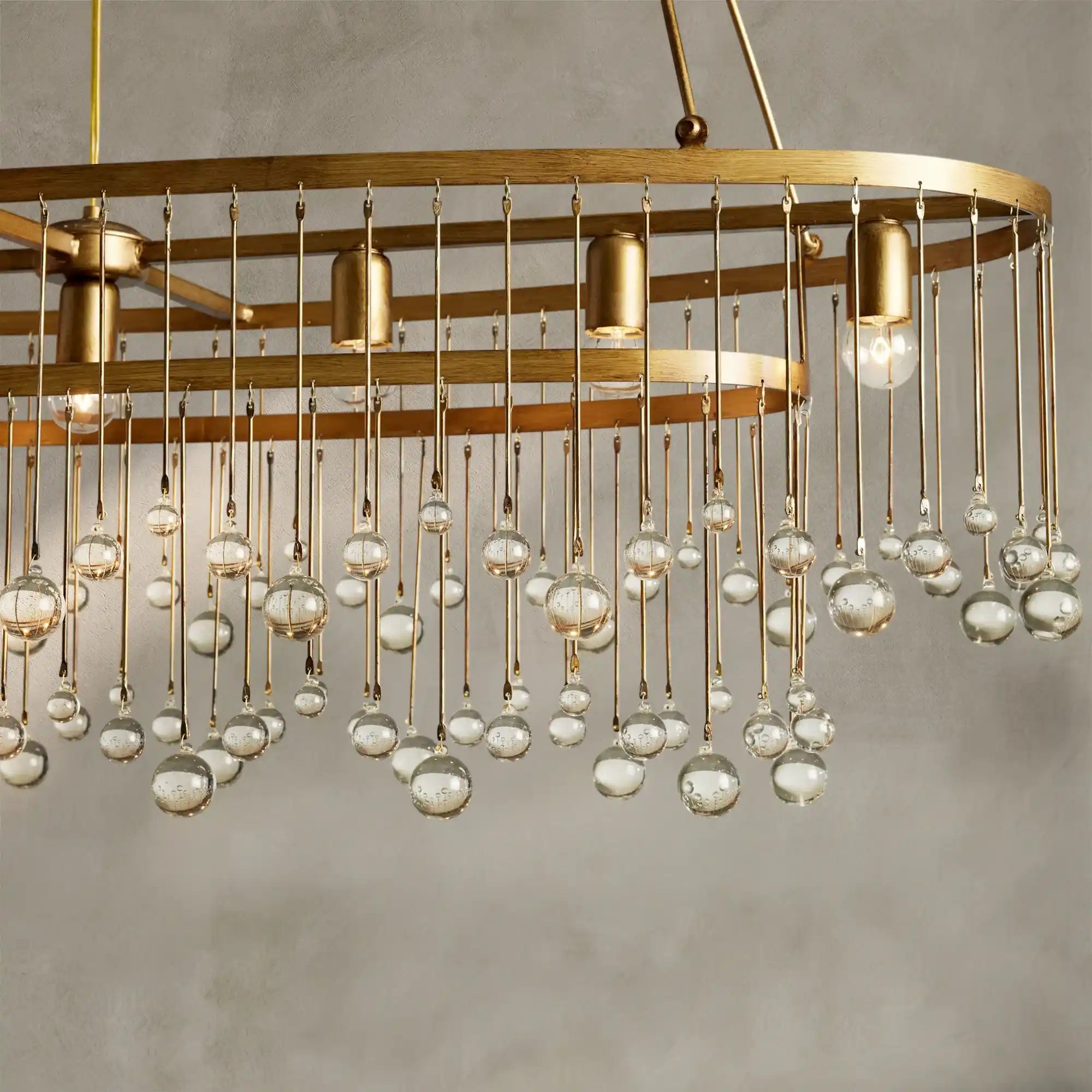 Aubrey 7 Light Oval Chandelier