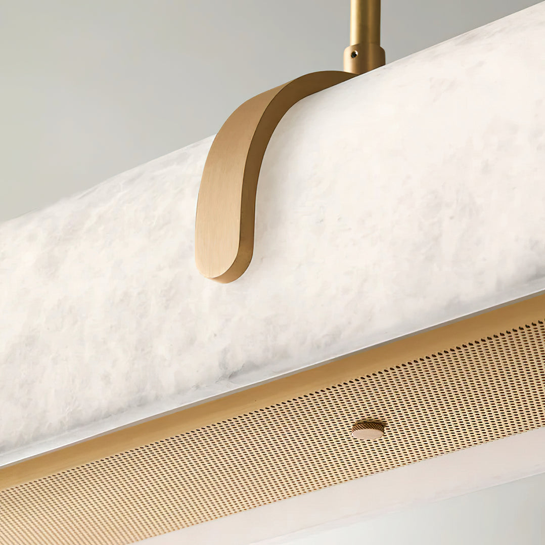 Alabaster Linear Chandelier